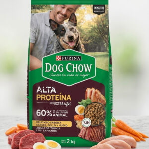 DOG CHOW ALTA PROTEINA 2kg