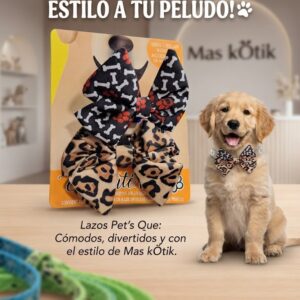 LAZOS PEQUEÑOS COLLAR PACK DE 2