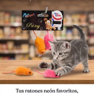 JUGUETE PET VOQUE RATONES PACK DE 2